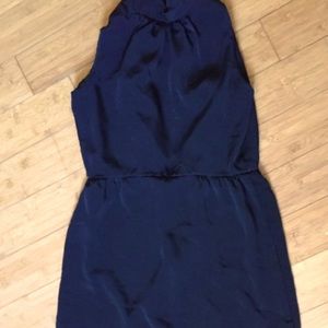 Vintage Handmade Mod Mini dress, black